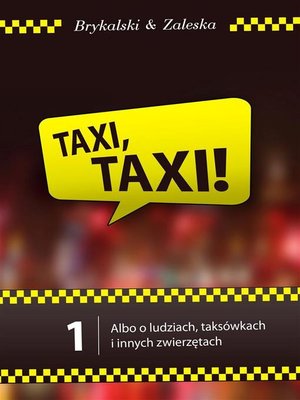cover image of Taxi, taxi!